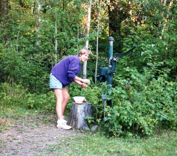 2003 Cleaning Up at the Cabin Well Pump